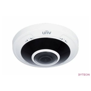 Uniview Prime-I 5MP halszem dómkamera, 1.4mm fix objektívvel, 2 mikrofonnal