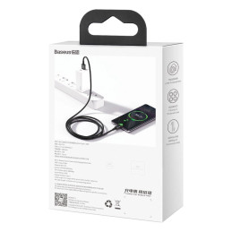 USB-USB-C Baseus Superior sorozatú kábel, 66 W, 2 m (fekete)