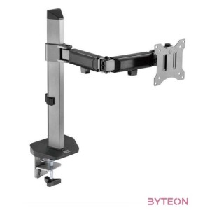 ACT AC8335 Single Monitor Arm Office 17-32 Silver