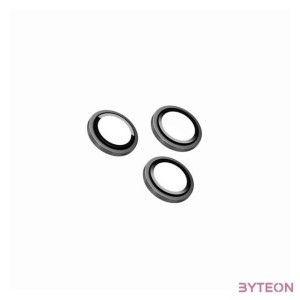 FIXED edzett üveg kamera lencsevédő iPhone 15Pro,15 Pro Max-hoz, ezüst