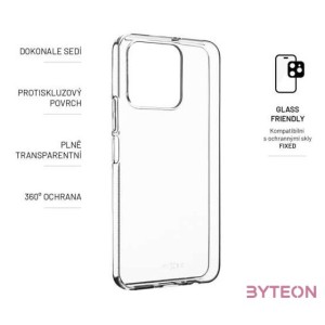 FIXED TPU gél tok Honor X6a-hoz, átlátszó