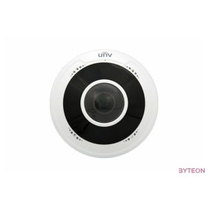 Uniview Prime-I 5MP halszem dómkamera, 1.4mm fix objektívvel, 2 mikrofonnal