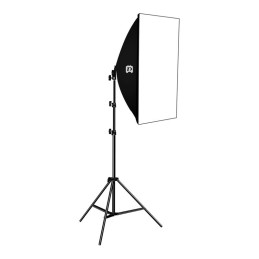 Puluz Stúdió készlet Softbox LED 50x70cm, állvány, LED izzó 1 db PU5070EU