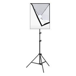 Puluz Stúdió készlet Softbox LED 50x70cm, állvány, LED izzó 1 db PU5070EU