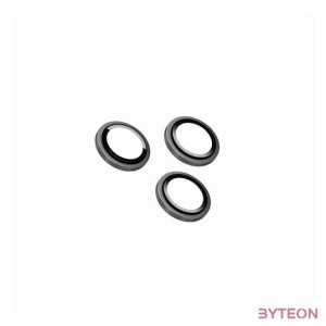 FIXED edzett üveg kamera lencsevédő iPhone 15Pro,15 Pro Max-hoz, ezüst