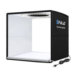 Puluz PKT3101B fénysátor 25cm + LED szőnyeg