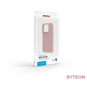 FIXED MagFlow telefontok MagSafe kompatibilis Apple iPhone 15 Plus-hoz, pink