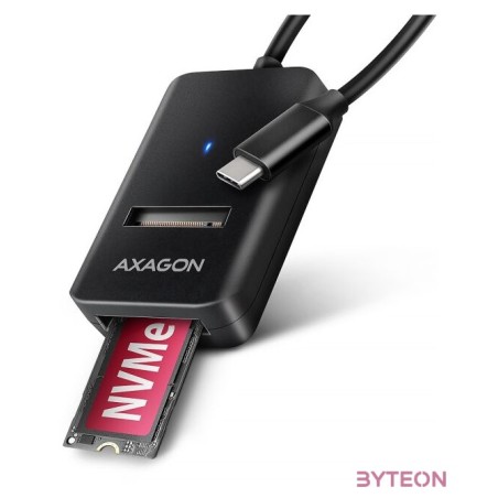 AXAGON ADM2-CM USB-C 10Gbps M.2 NVMe  SATA SSD Adapter