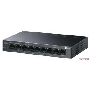 TP-Link LS109P 9-Port 10,100Mbps Desktop Switch with 8-Port PoE