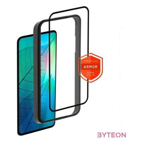 FIXED Armor Full Cover 2,5D Tempered Glass with applicator for Samsung Galaxy A54 5G, black