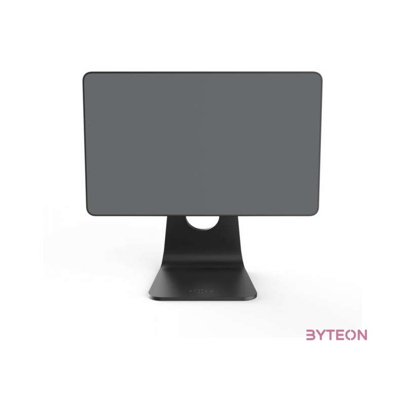 FIXED Mágneses aluminium tablet tartó állvány Apple iPad Pro 11(2018,2020,2021) és iPad Air (2020,2022)-hez, sötétszürke