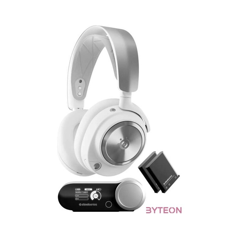 Steelseries Arctis Nova Pro Wireless Bluetooth Gaming Headset White