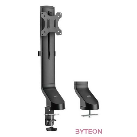 ACT AC8321 Single Monitor Arm Office Quick Height Adjustment 10-32 Black