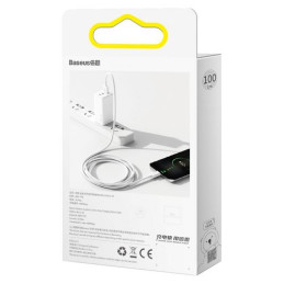 Baseus Superior sorozatú USB-Micro USB kábel, 2A, 1m (fehér)