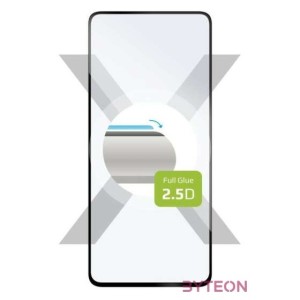 FIXED Teljesen fedő védőfólia Xiaomi Redmi Note 12 Pro 5G készülékhez, Fix, Biztonságos üveg, Fekete