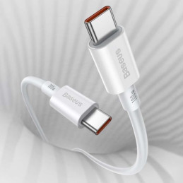 Baseus Superior sorozatú USB-C-USB-C kábel, 100 W, 2 m (fehér)