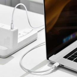 Baseus Superior sorozatú USB-C-USB-C kábel, 100 W, 2 m (fehér)