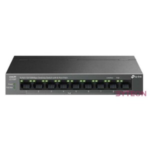 TP-Link LS109P 9-Port 10,100Mbps Desktop Switch with 8-Port PoE