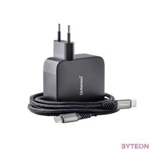 Intenso W140A3C GaN adapter  C520C cable Black
