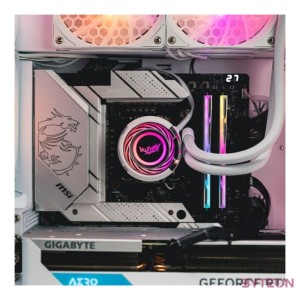 Valkyrie Jarn 280 ARGB AiO CPU Liquid Cooler White