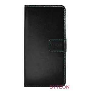 FIXED Wallet oldalranyíló telefontok Opus Samsung Galaxy A40, Fekete