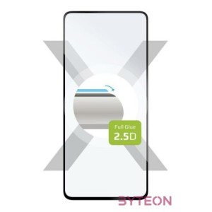 FIXED Teljesen fedő védőfólia Xiaomi Redmi Note 12 Pro 5G készülékhez, Fix, Biztonságos üveg, Fekete