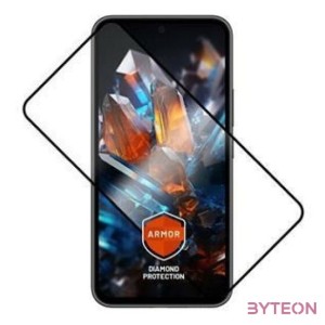 FIXED Armor Full Cover 2,5D Tempered Glass with applicator for Samsung Galaxy A54 5G, black