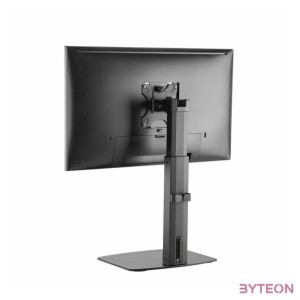 ACT AC8331 Free Standing Gas Spring Monitor Arm Office 10-32 Black