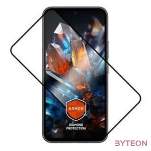 FIXED Armor Full Cover 2,5D Tempered Glass with applicator for Samsung Galaxy A54 5G, black