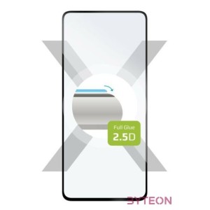 FIXED Teljesen fedő védőfólia Xiaomi Redmi Note 12 Pro 5G készülékhez, Fix, Biztonságos üveg, Fekete