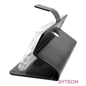 FIXED Wallet oldalranyíló telefontok Opus Samsung Galaxy A40, Fekete