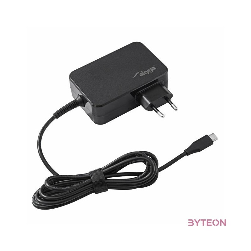 Akyga AK-ND-82 5-20V , 3-4.5A 90W USB-C Power Delivery 3.0 GaN cable 1,8m Black