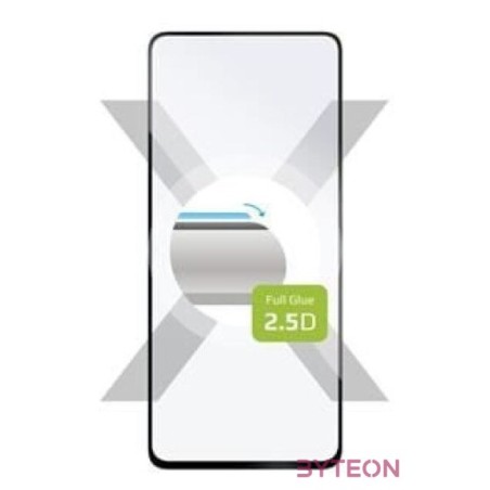 FIXED Teljes képernyős 2,5D-s edzett üvegfólia a Huawei Nova 12i-hez , fekete keret, FIXGFA-1375-BK