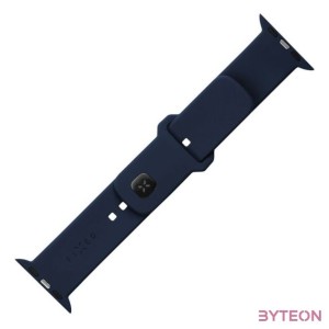 FIXED szilikon sportos óraszíj Apple Watch 38,40,41mm-es okosórákhoz, kék