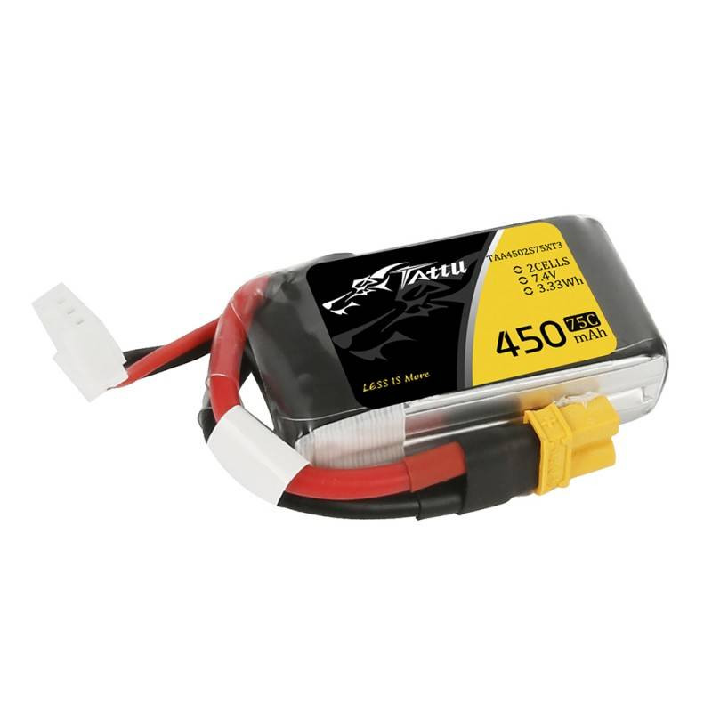 Tattu 450mAh 7.4V 75C 2S1P akkumulátor