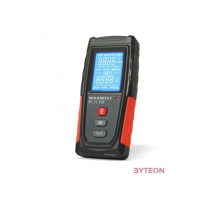 Maxwell Elektromágneses sugárzásmérő műszer - 60 x 25 x 133 mm