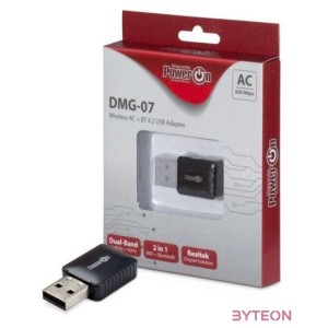 PowerON DMG-07 Wi-Fi 5  BT4.2 USB Adapter