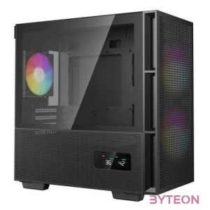 DeepCool CH360 Digital Tempered Glass Black