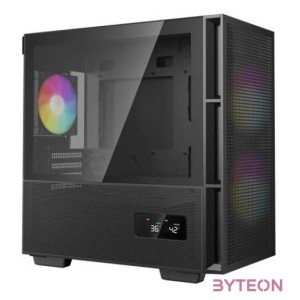 DeepCool CH360 Digital Tempered Glass Black