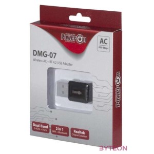 PowerON DMG-07 Wi-Fi 5  BT4.2 USB Adapter