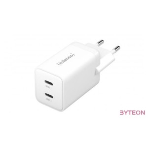 Intenso W40CC GaN Power Adapter White