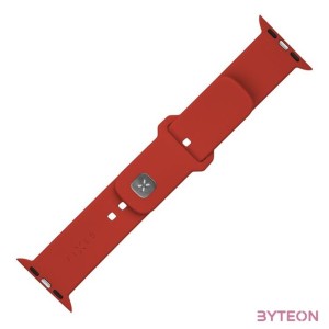 FIXED szilikon sportos óraszíj Apple Watch 38,40,41mm-es okosórákhoz, piros
