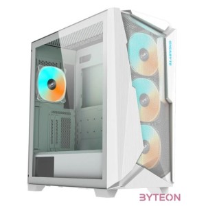 Gigabyte C301GW RGB Lighting Tempered Glass White