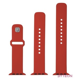 FIXED szilikon sportos óraszíj Apple Watch 38,40,41mm-es okosórákhoz, piros