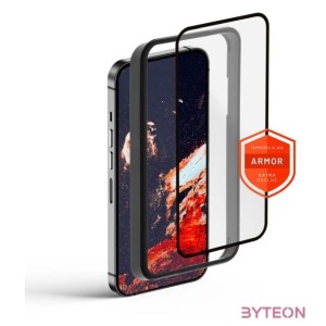 FIXED Prémium Armor edzett üvegvédelem Apple iPhone 14-hez, fekete