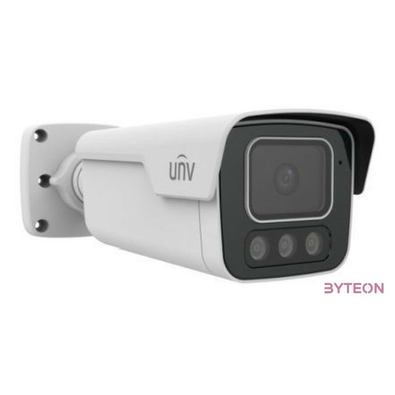 Uniview Prime 8MP Tri-Guard 2.0 csőkamera, 2.8mm fix objektívvel, mikrofonnal és hangszóróval