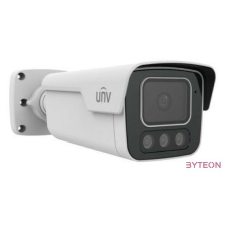 Uniview Prime 8MP Tri-Guard 2.0 csőkamera, 2.8mm fix objektívvel, mikrofonnal és hangszóróval