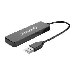 Orico hub adapter, USB-4x USB (fekete)