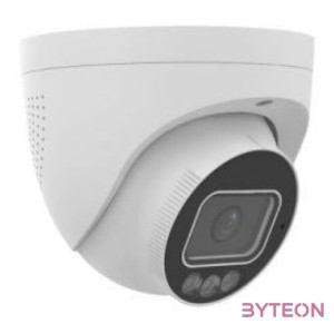 Uniview Prime 5MP Tri-Guard 2.0 turret dómkamera, 2.8mm fix objektívvel, mikrofonnal és hangszóróval