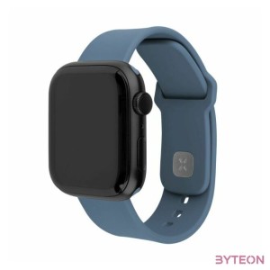 FIXED szilikon sportos óraszíj Apple Watch 38,40,41mm-es okosórákhoz, zöld-kék